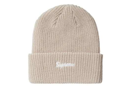SUPREME LOOSE GAUGE BEANIE TAUPE