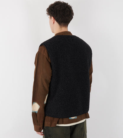 Zip Vest Black