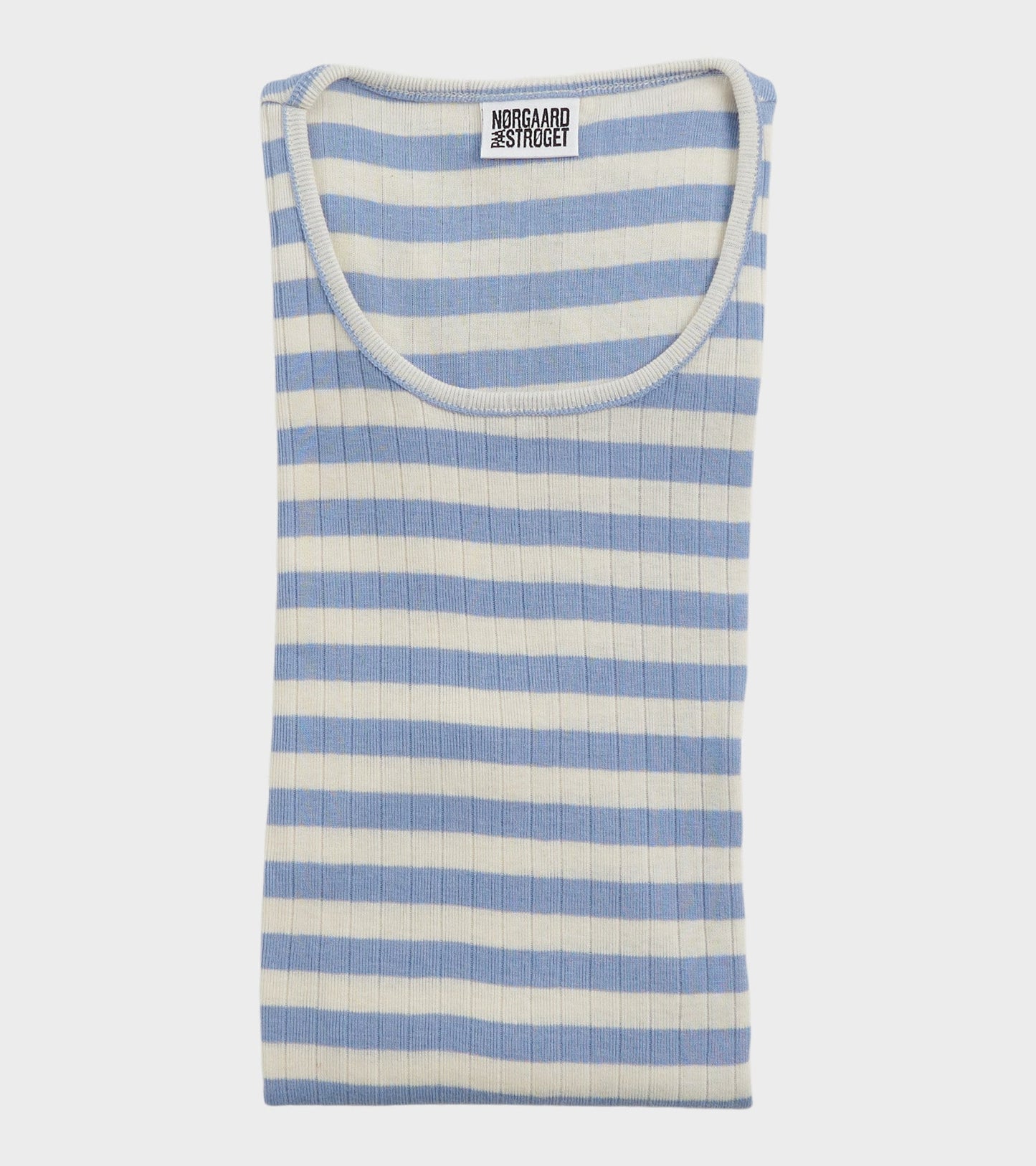 101 Rib Extra Broadway Light Blue/Ecru