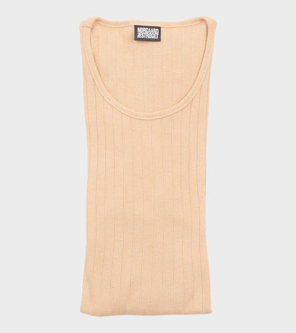101 Rib Solid Colour Camel