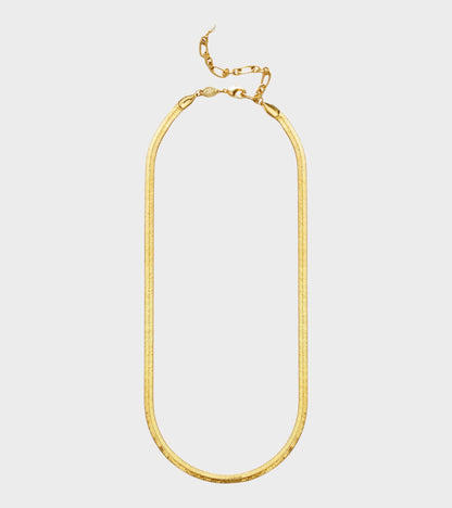 Snake Charmer Necklace Gold
