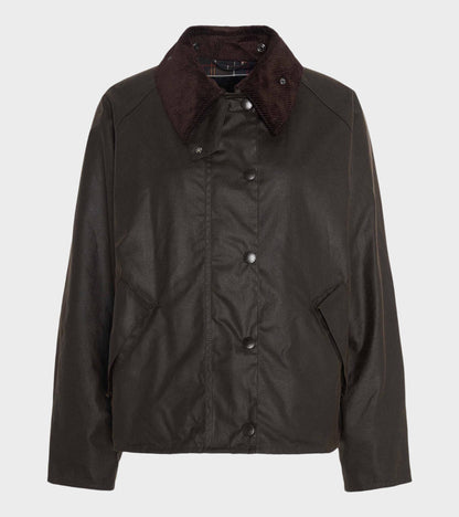 Transport Wax Jacket Dark Olive