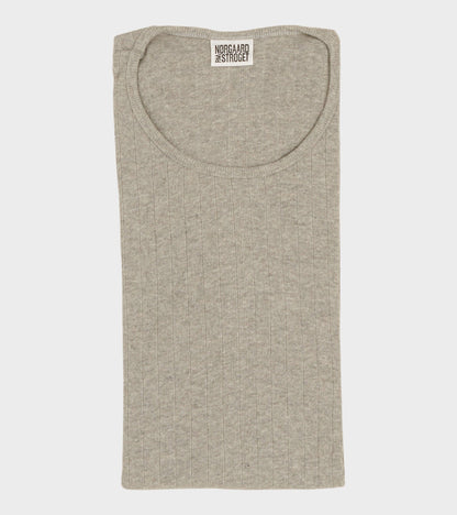 101 Rib Solid Colour Light Grey