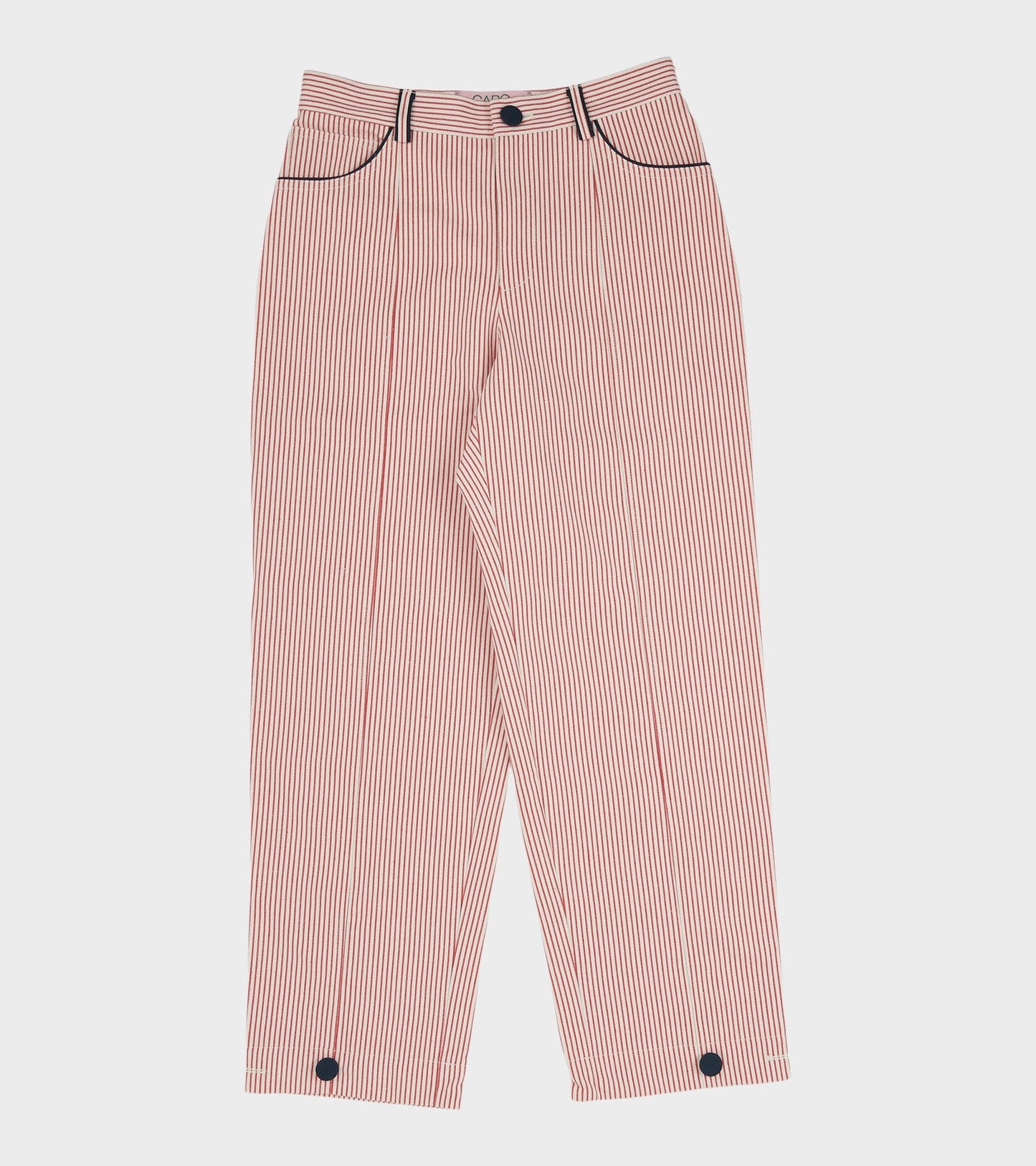 Emma Pants Red/White Stripe