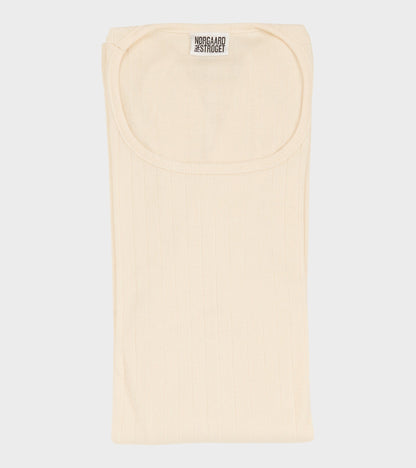 101 Rib Solid Colour Ecru