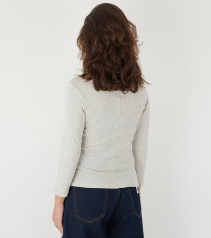 Steffi Tee Heather Grey
