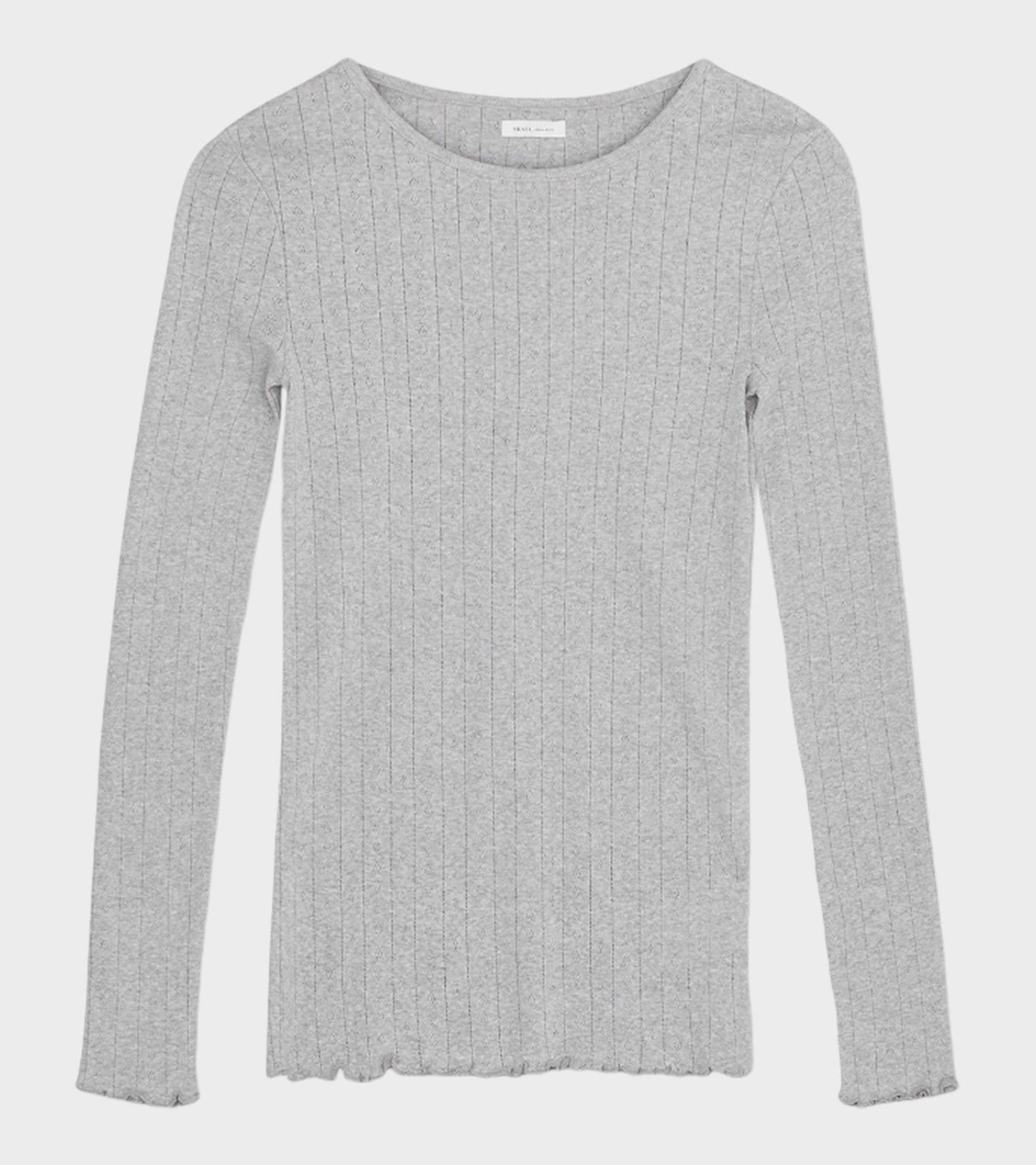 Edie Blouse Grey Melange