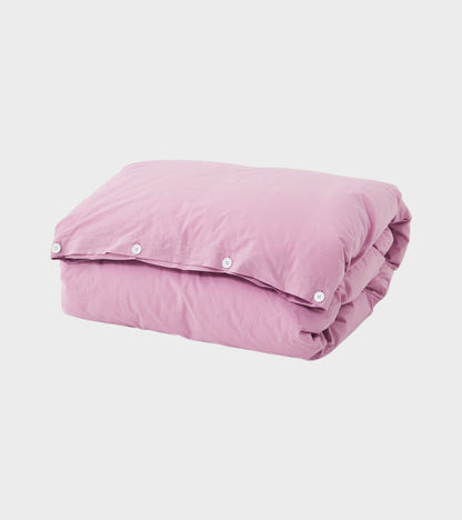 Percale Duvet 140x200 Mallow Pink