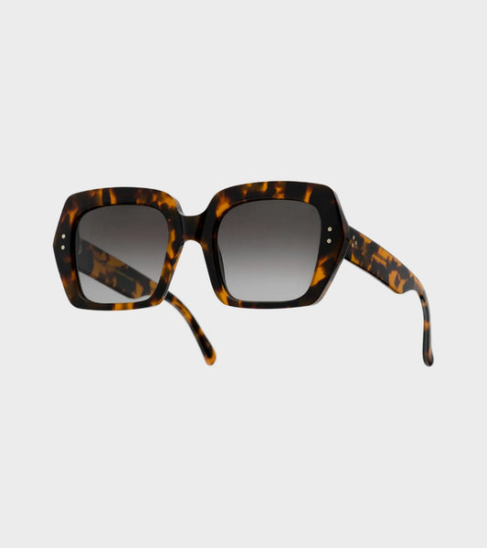 Kaia Havana Gray Gardient Lens