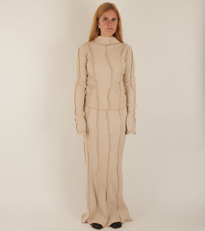 Shell Skirt Cream