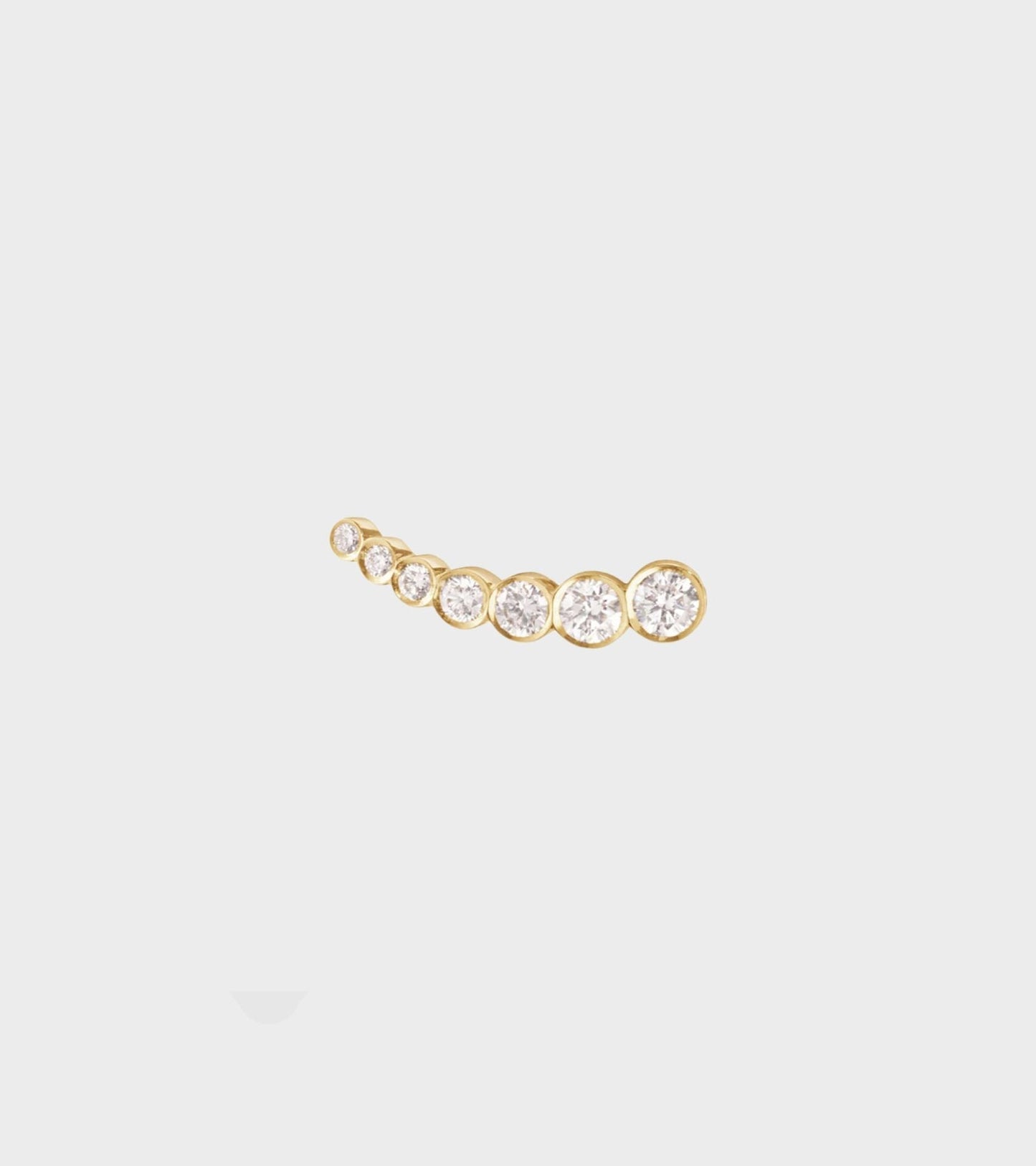 Petite Croissant de Lune Left Gold