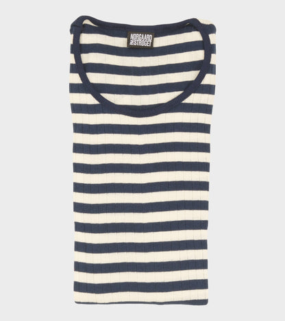 101 Rib Extra Broadway Navy/Ecru