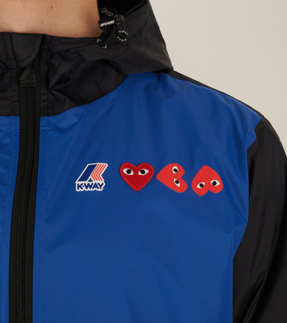 K-WAY Packable 3 Jacket Black/Blue