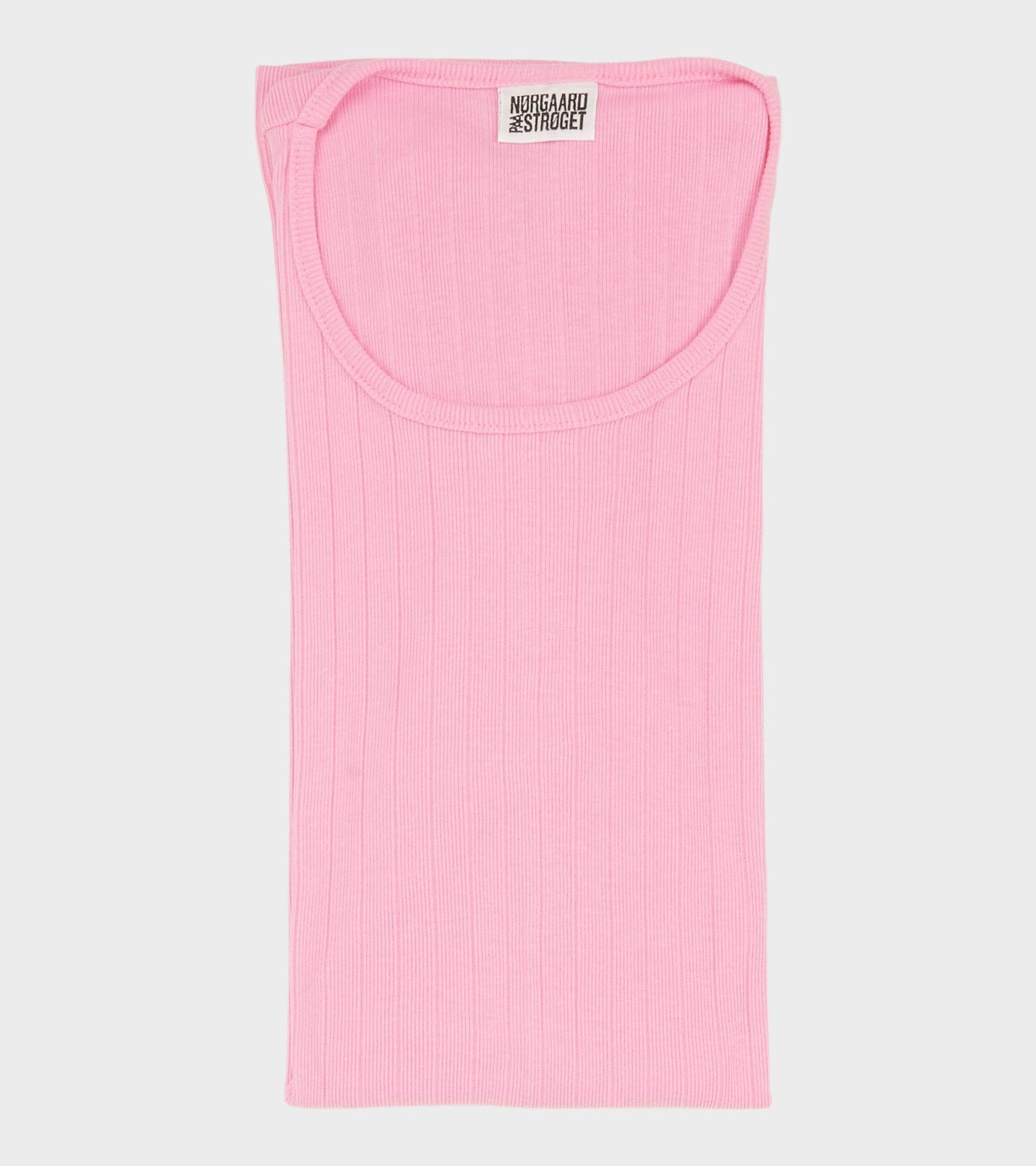 101 Rib Solid Colour Bubblegum Pink