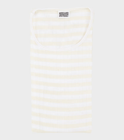 101 Rib Broadway White/Ecru