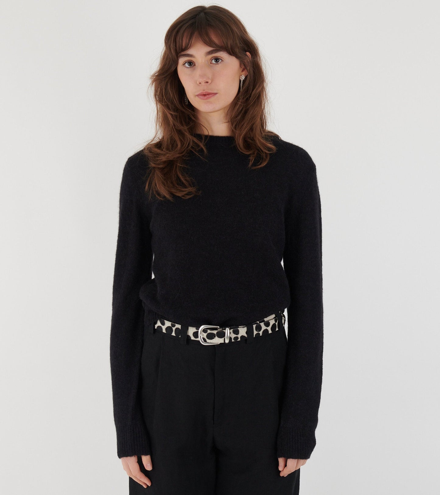 Kind Cashmere Round Neck Black