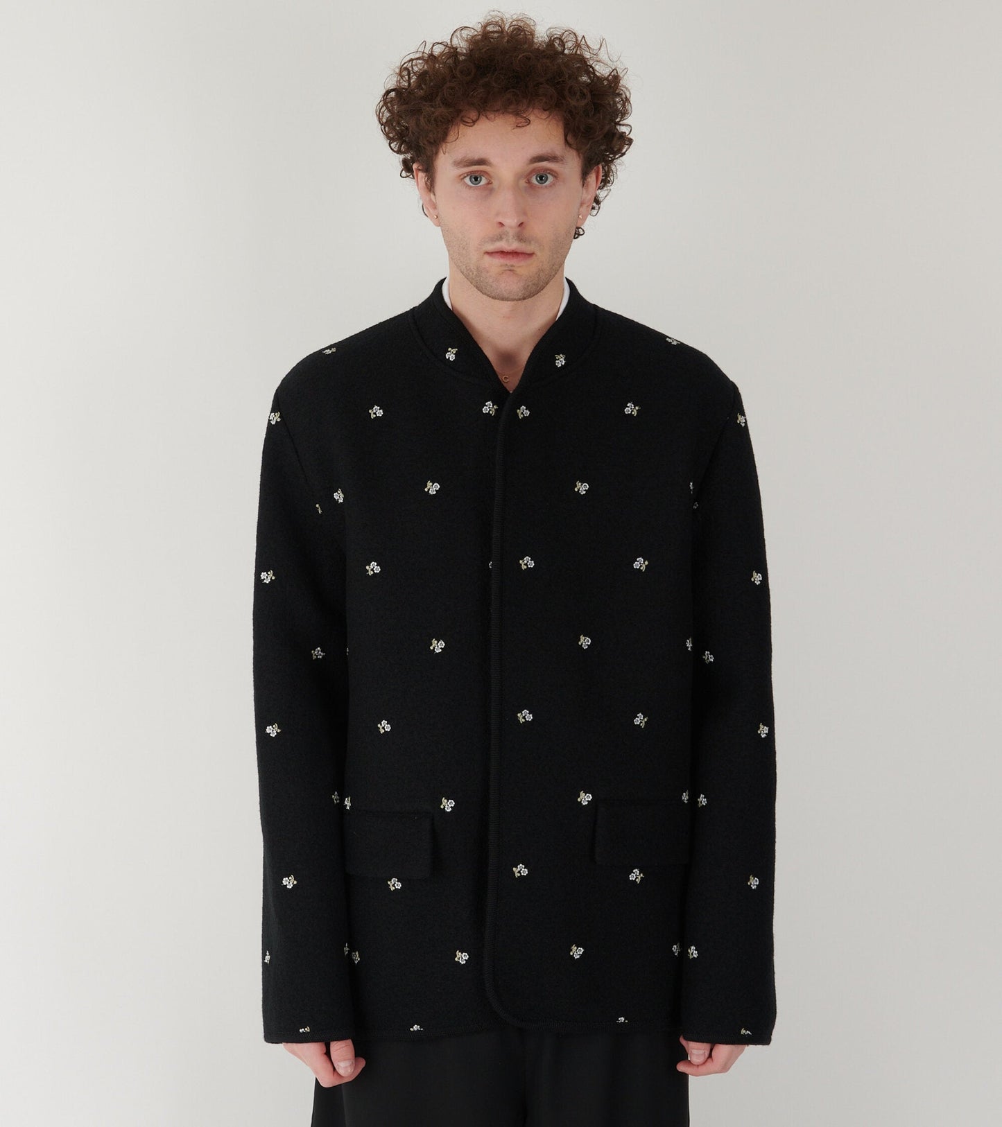 Walker Jacket City Flowers Black