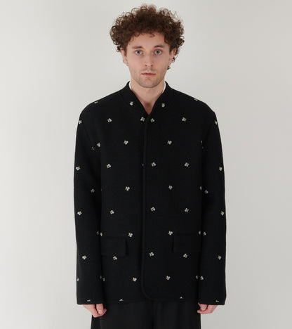 Walker Jacket City Flowers Black