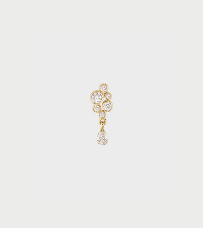 Petite Splash Earring Gold