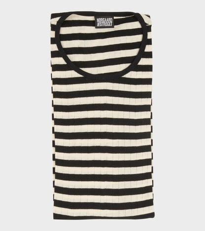101 Rib Broadway Black/Ecru
