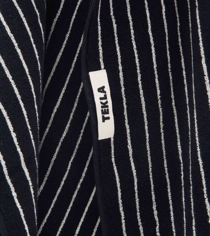 Guest Towel 30x50 Black Stripes