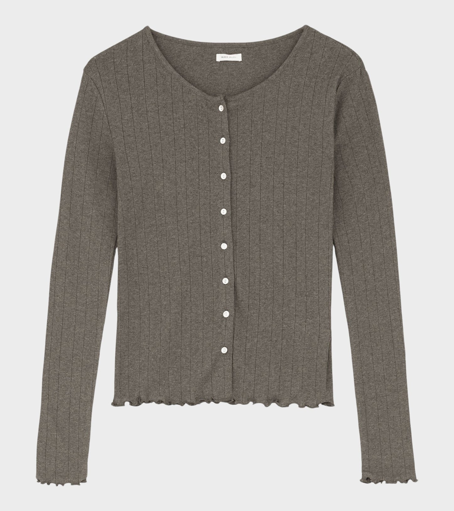 Edie Cardigan Brown Melange