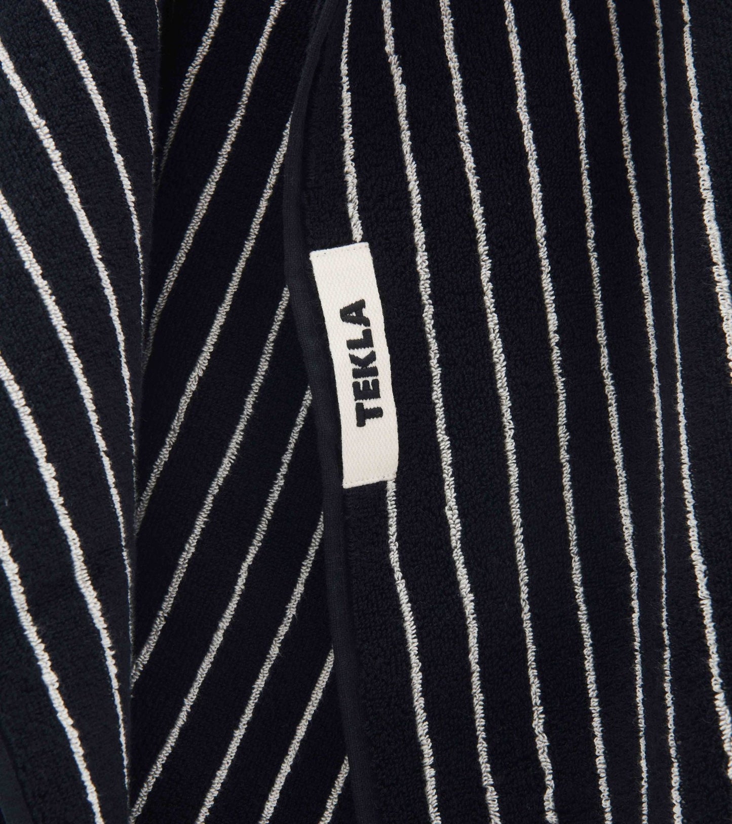 Hand Towel 50x90 Black Stripes