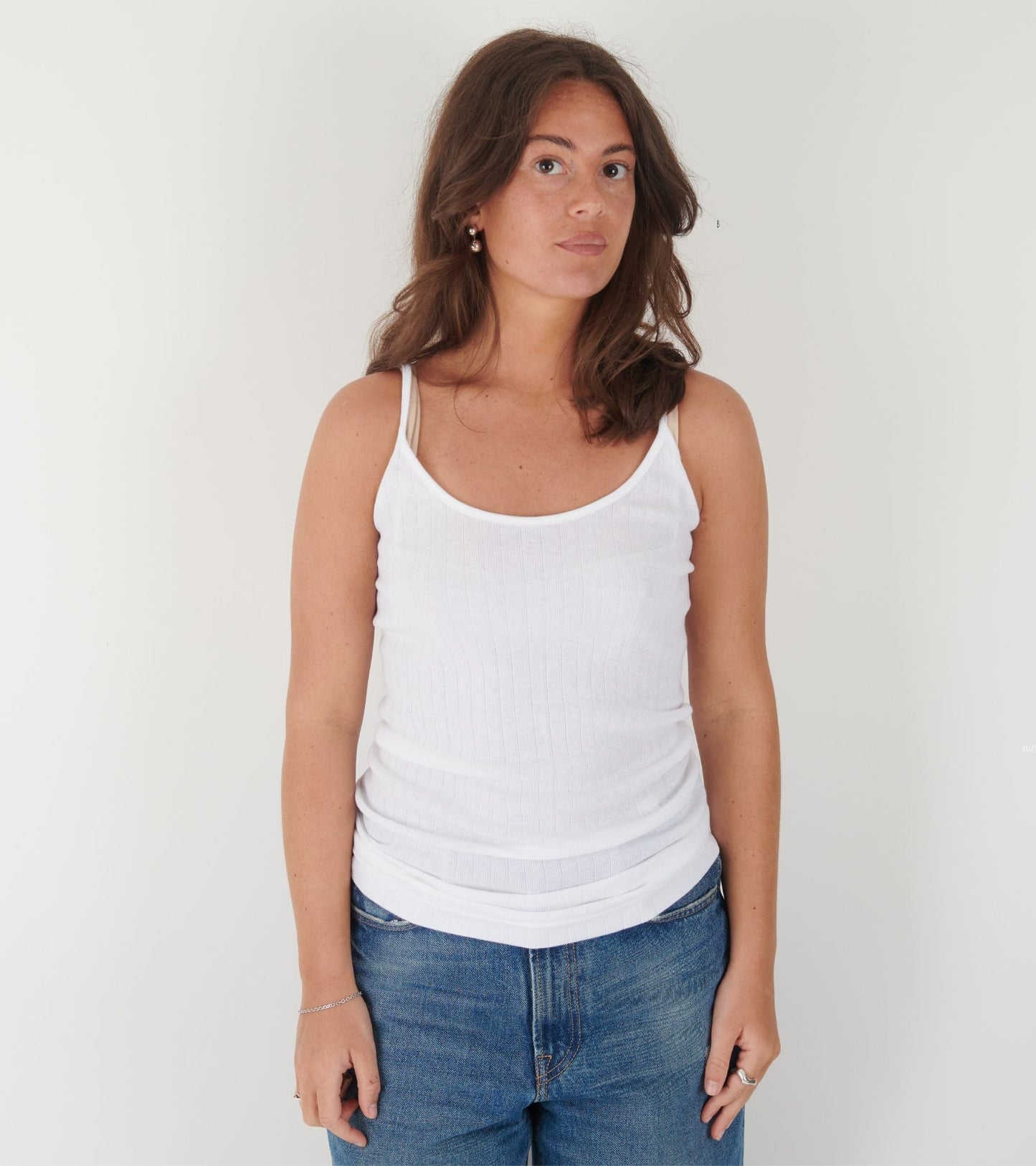 101 Strap Top White