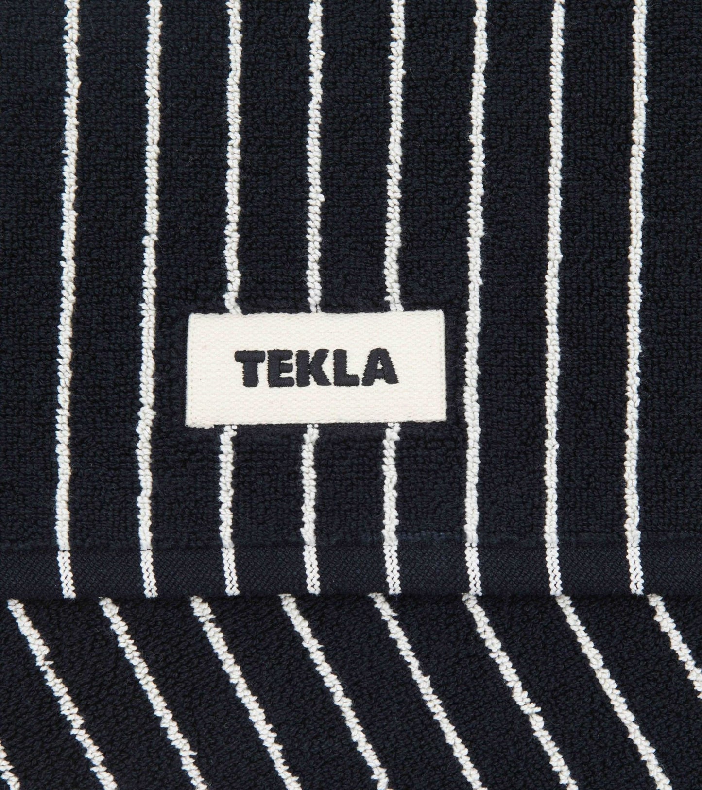 Bath Mat 50x70 Black Stripes