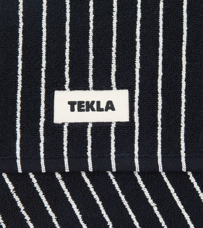 Bath Mat 50x70 Black Stripes