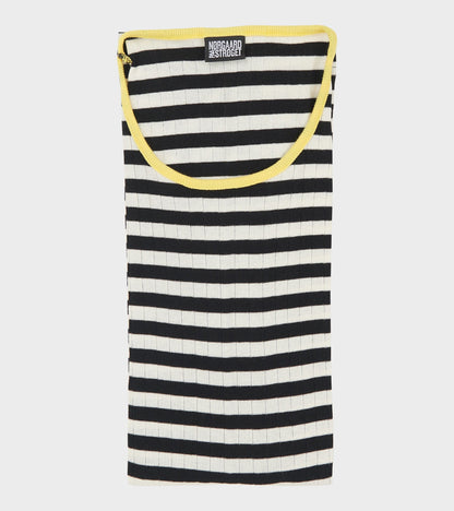 101 Rib Broadway Black/Ecru/Lemon