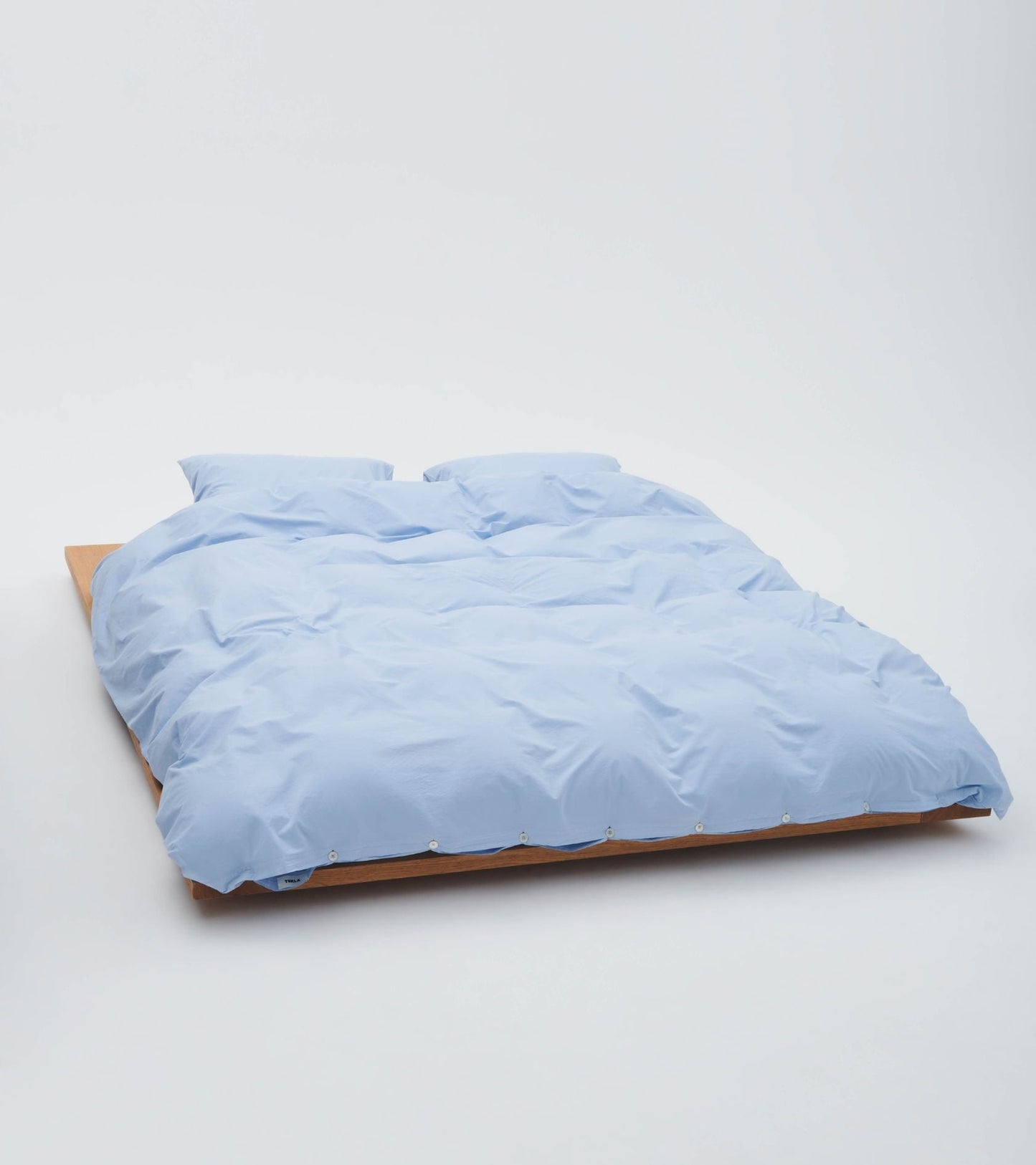 Percale Duvet 140x200 Morning Blue
