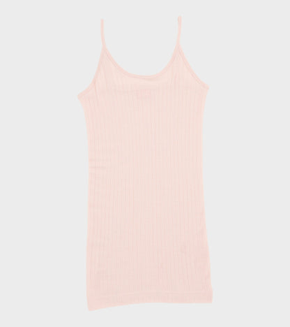 101 Wool Strap Top Rose