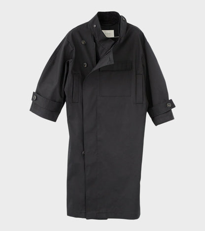 Water Resistant Coat Black