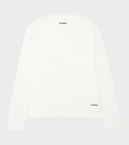 3-Pack LS T-shirt Set White