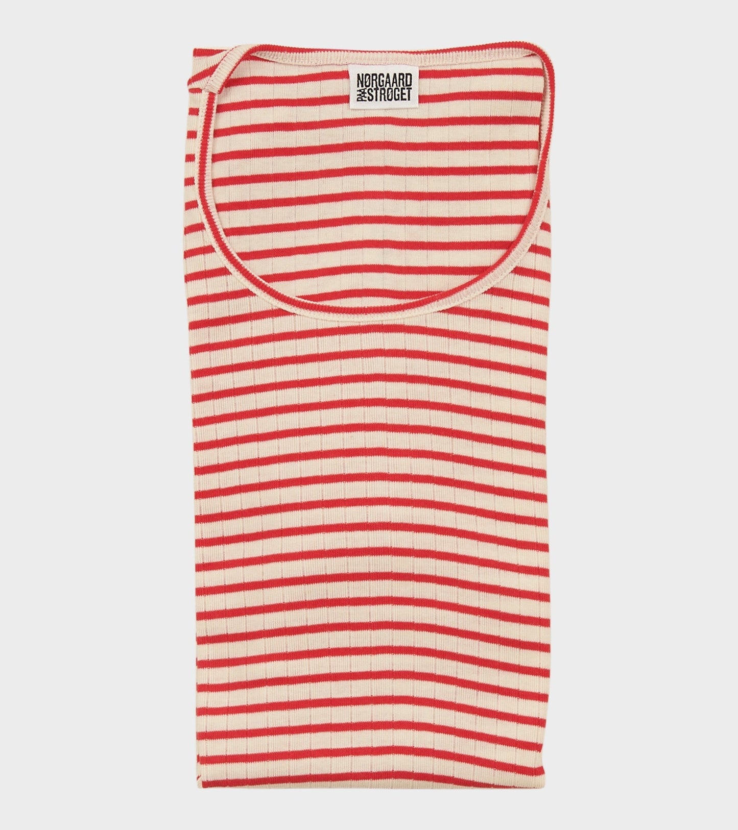 101 Rib NPS Stripes Ecru/Red