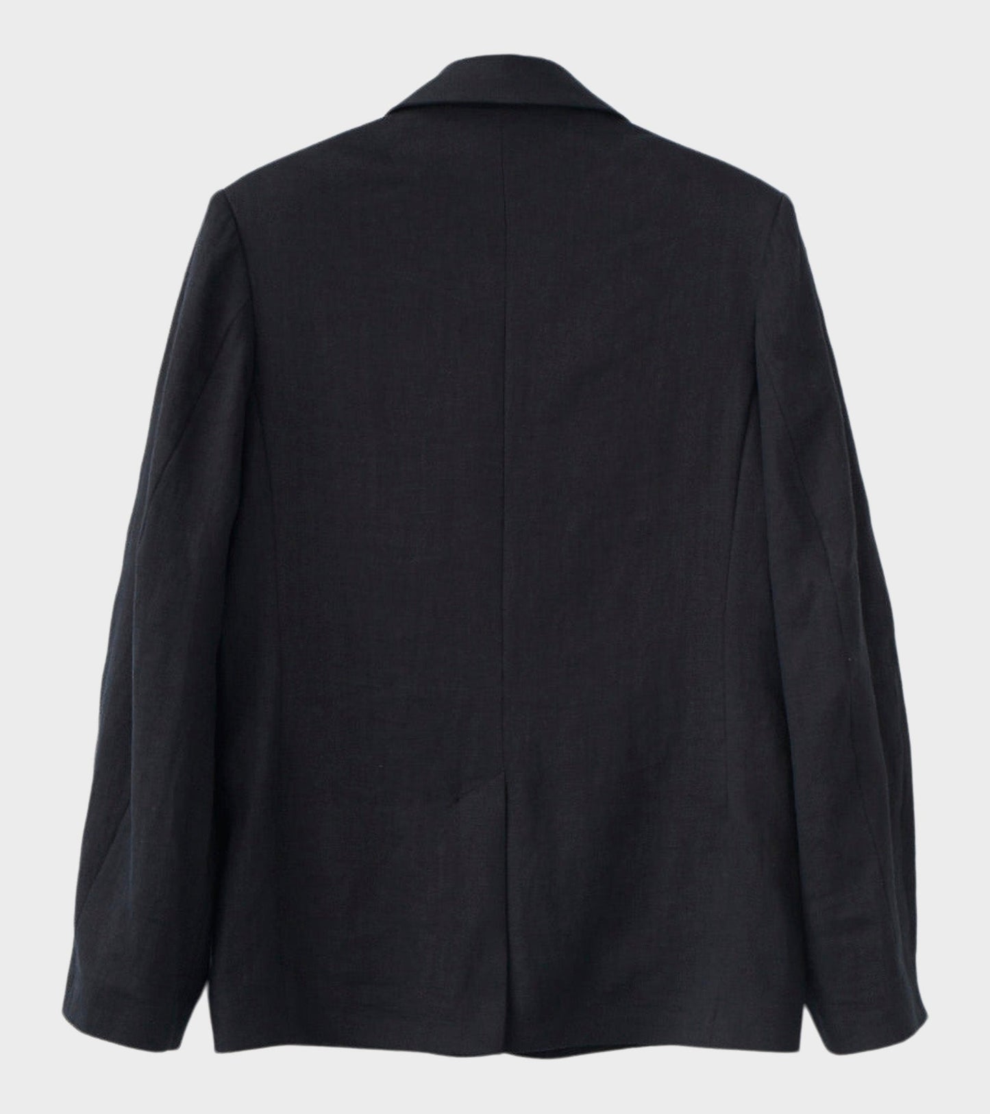 Linen Blazer Black