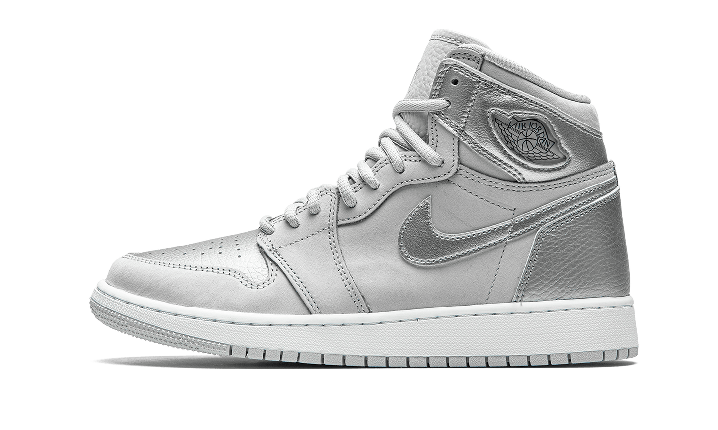 JORDAN 1 CO. JP METALLIC SILVER