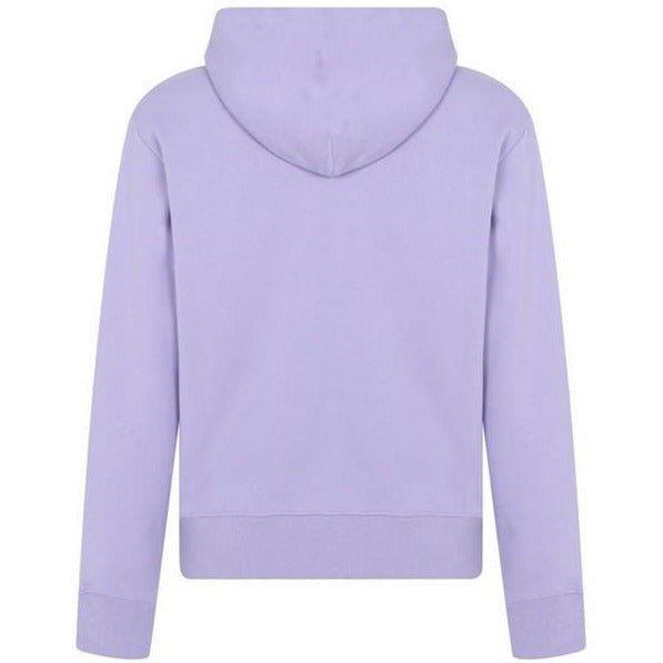 Helmut Lang Purple Logo Hoodie