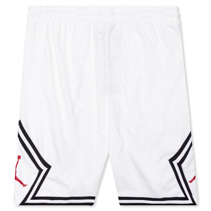 Jumpman Fleece Diamond Short - White/Gym Red