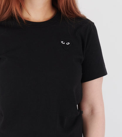 U Black Heart T-shirt Black