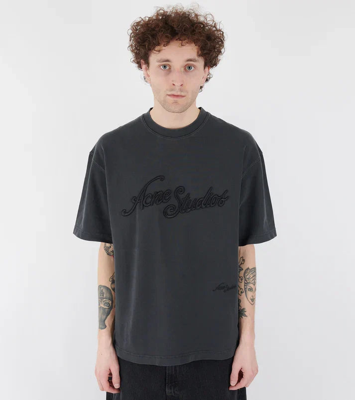 Logo T-shirt Vintage Black