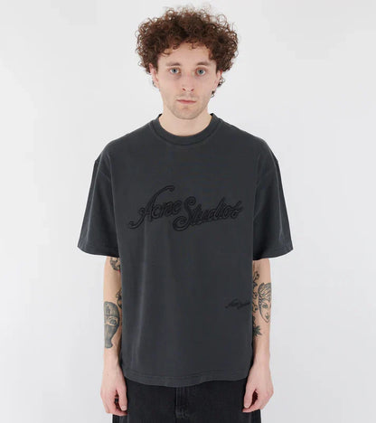 Logo T-shirt Vintage Black