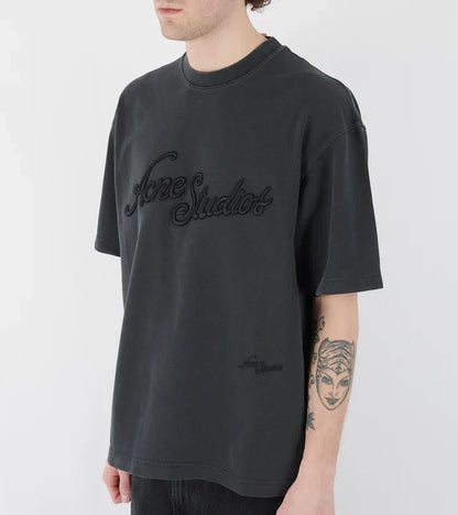 Logo T-shirt Vintage Black