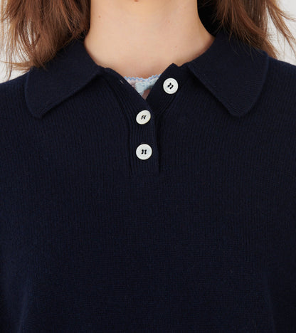 Edith Polo Shirt Navy