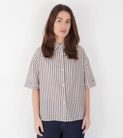 Edith Shirt No. 776 Merle Navy Blue