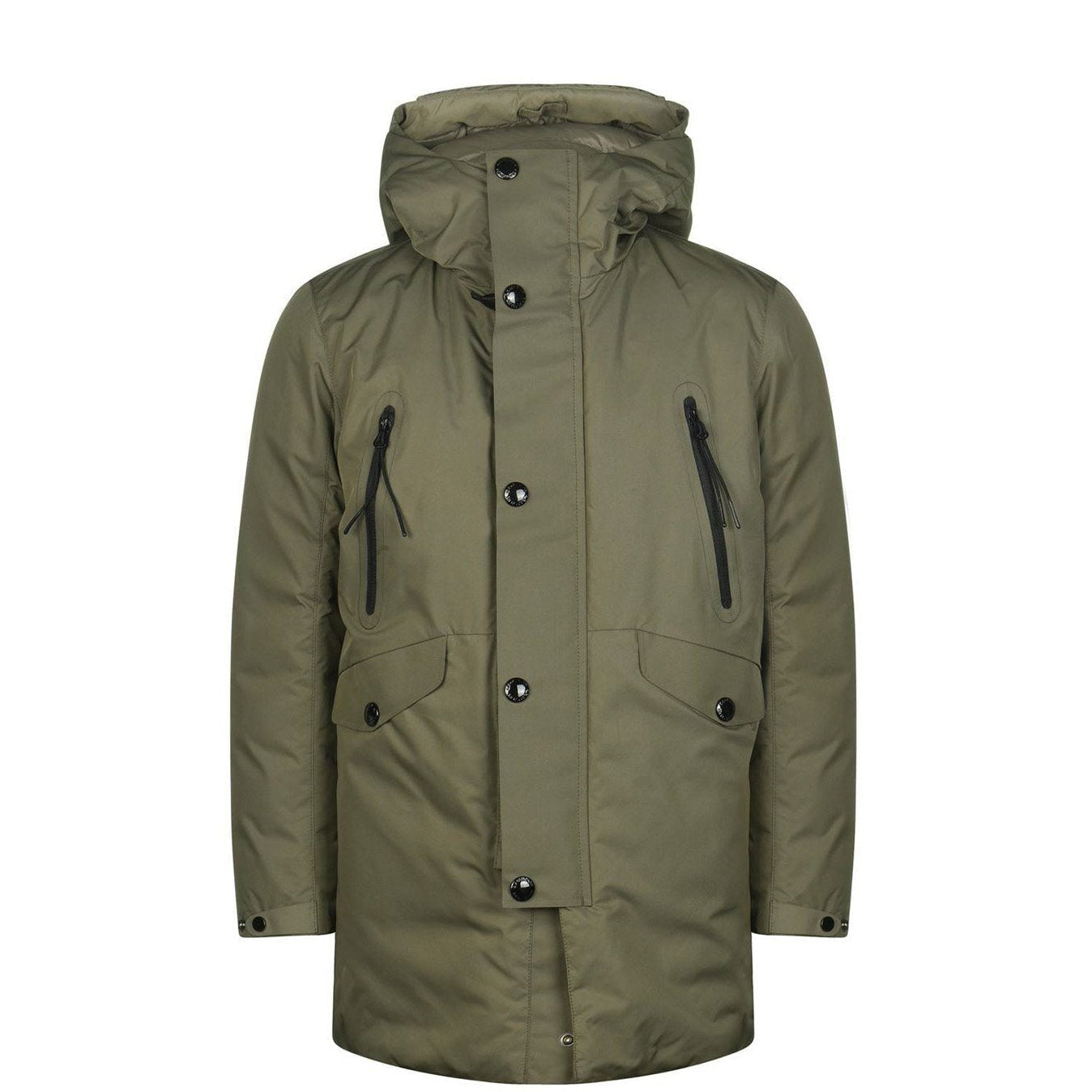 Kids CP Company Khaki Goggle Down Jacket