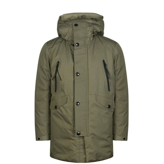 Kids CP Company Khaki Goggle Down Jacket