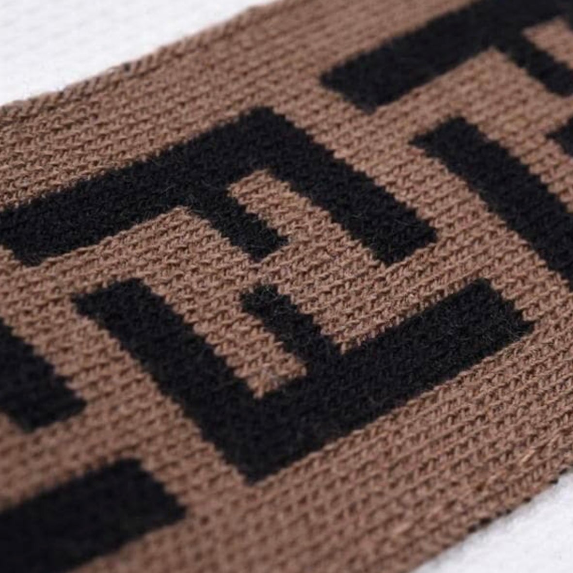 Kids Fendi FF Tape Polo Shirt