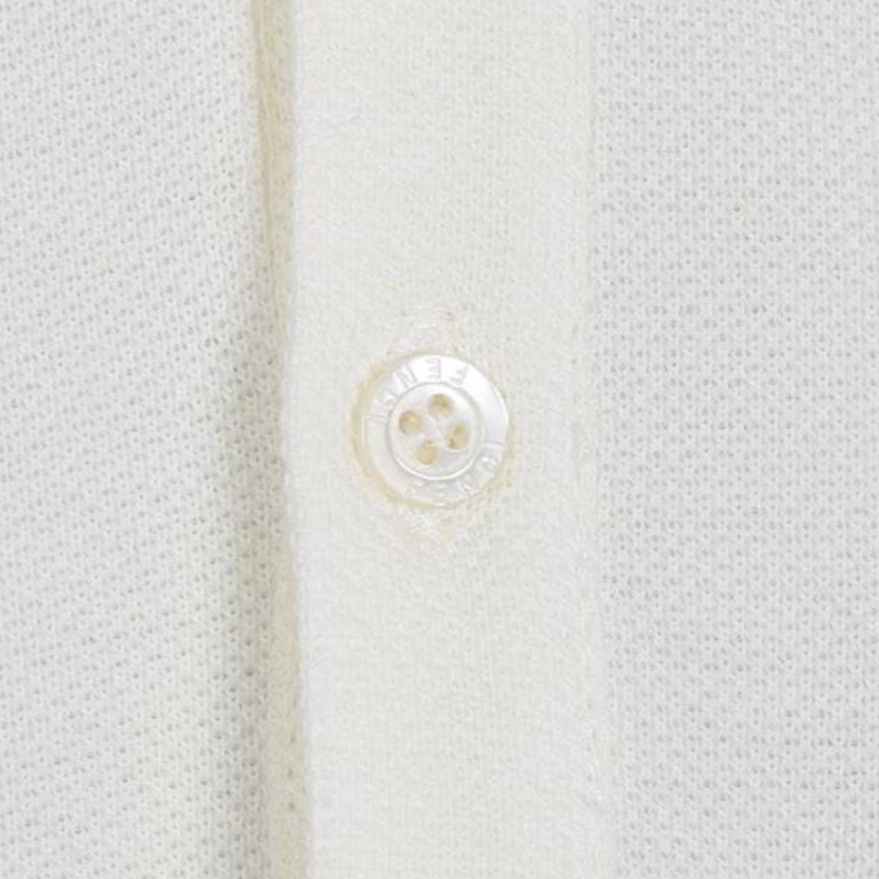 Kids Fendi FF Tape Polo Shirt